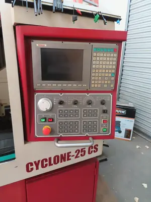 2005 GANESH CYCLONE 32CS CNC Swiss Lathe | Machinery Resources International (11)
