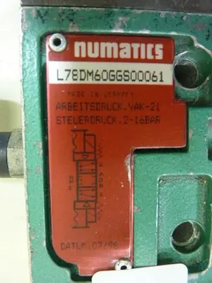 USED NUMATICS L78DM50GGS00061