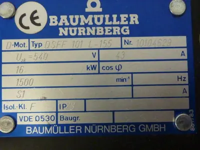 USED BAUMULLER DSFF 101 L-155