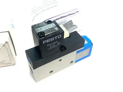 New | in-Stock FESTO VACUUM GENERATOR, T-SHAPE, HIGH-VACUUM, 35554 Vacuum Pumps Michigan US | Maverick Industrial Sales #1090766