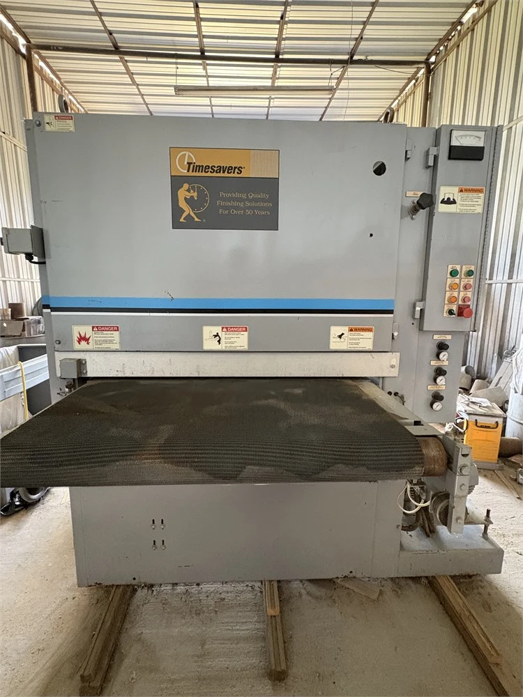 Used TIMESAVERS 143-1HP75 Wide Belt Sanders Texas US | MachineryMax #1542105