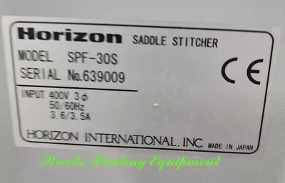 Used 2016 HORIZON SL5500S Collators and Gatherers North Carolina US | BROOKS PRINTING EQUIPMENT #1338137