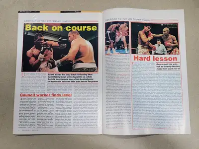 USED BOXING MONTHLY MARCH 1999