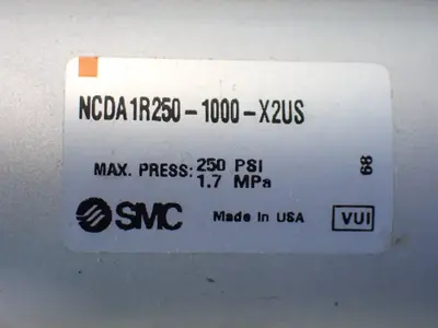 Smc  250psi Pneumatic Cylinders.