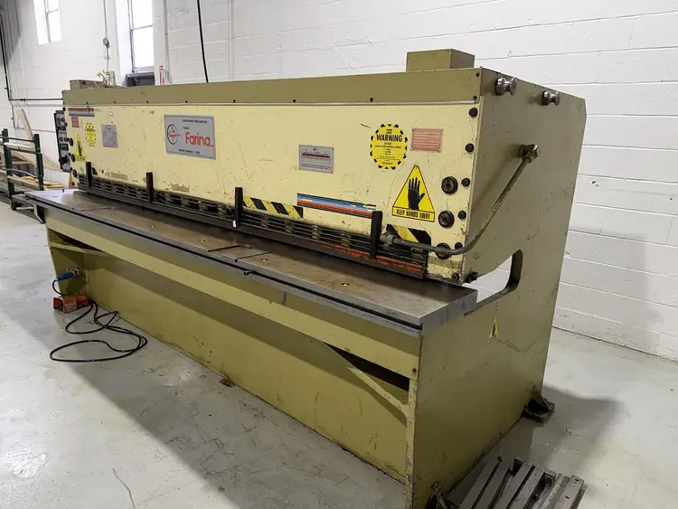 Used FARINA CFO303 Power Squaring Shears (Gauge) Ontario CA | Trader Machinery Inc #874438