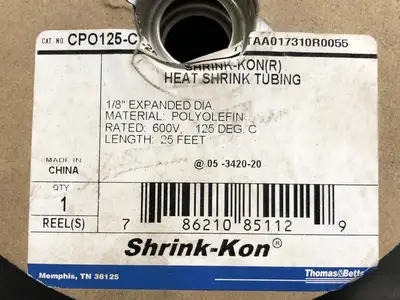 NEW SHRINK-KON CPO125-C-25