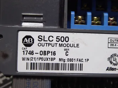 Allen Bradley 1746-OBP16/C SLC 500 Output Module Used