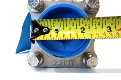 NEW JAMESBURY 46 3600 TT2B BALL VALVE 2" 463600TT2B