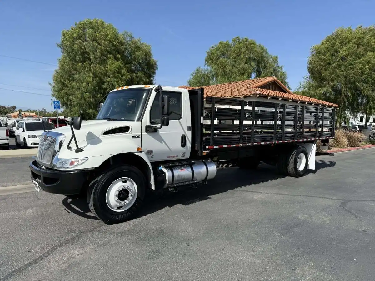 Used 2020 INTL MV Flatbed Trucks California US | Commerce Truck Equipment Sales #1548699