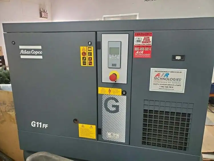 Used 2017 ATLAS COPCO G11FF Air Compressor Dryers Illinois US | Asset Exchange Corporation #910674
