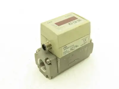 CKD Fluerex WFK5027-15-A5 Karman Vortex Flow Meter Sensor 3-27L/min Rc 1/2"