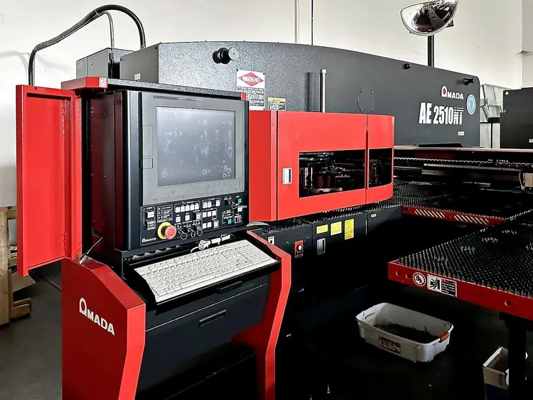Used 2015 AMADA AE-2510NT Turret Punches Illinois US | Machine Factory Outlet #1263291