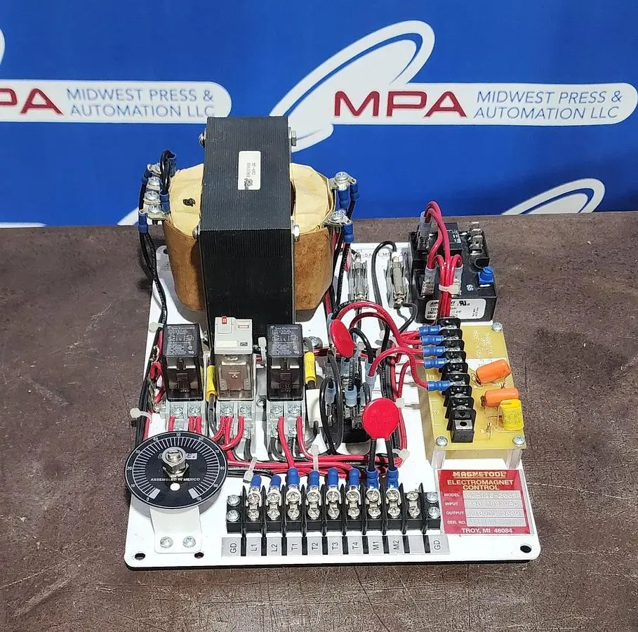 Used MAGNETOOL AU-110-200SP Electrical Controls Michigan US | Midwest Press and Automation #1334586
