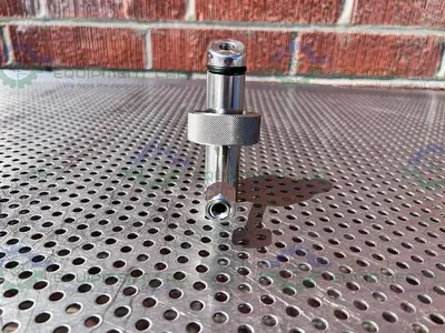USED METTLER TOLEDO STAINLESS STEEL REACTOR SENSOR HOUSING