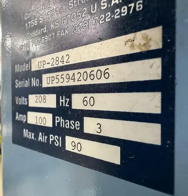 Used _UNKNOWN_ _UNKNOWN_ Heated Platen Hydraulic Press Pennsylvania US | Global Equipment International, LLC #1429704