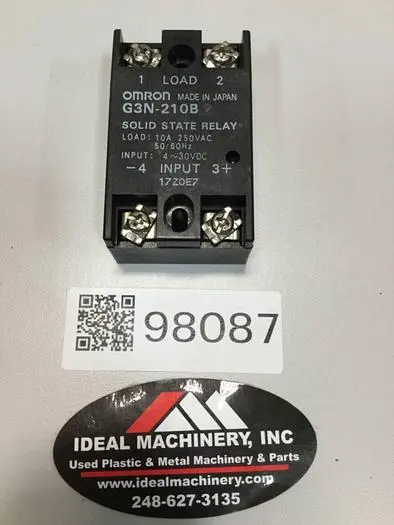 Used OMRON G3N-210B Relays & Switches Michigan US | Ideal Machinery #700800