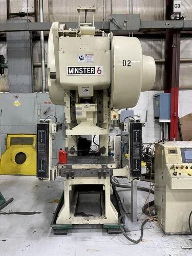 Used 1998 MINSTER #6SS OBS FLYWHEEL Gap Frame (OBS) Presses Michigan US | S & G Press and Machinery Sales #76323