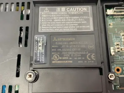 USED MITSUBISHI ELECTRIC GRAPHIC OPERATION HMI TERMINAL GOT1000 W/ GT15-J71E71-100