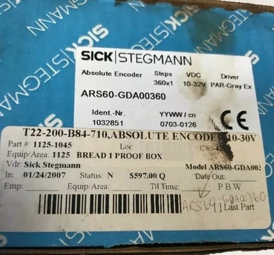 New | in-Stock SICK ARS60-GDA00360 PLC Processors Indiana US | J&J Industrial Supply #512623