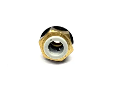 KQ2H08-U03A | SMC  Pneumatic One-Touch Fitting For 8mm Tube O.D. x G 3/8" LOT OF 5 - New Other
