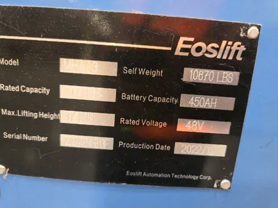USED 2022 EOSLIFT MHB13-95