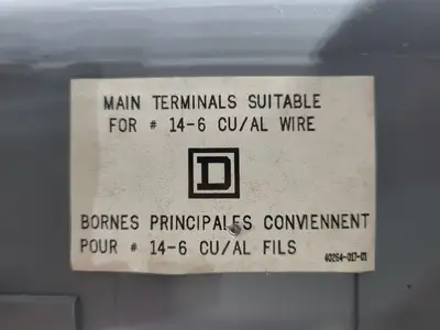 USED SQUARE D CH361