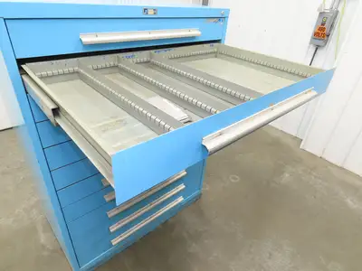 Nu-Era Modular Tool Storage Cabinet 11 Drawer 45x28x61" Stanley Vidmar