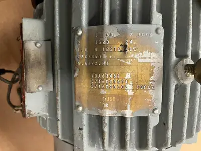 Used WESTINGHOUSE 3520RPM B182TC Motors (misc) | Surplus Asset Holdings #1204972