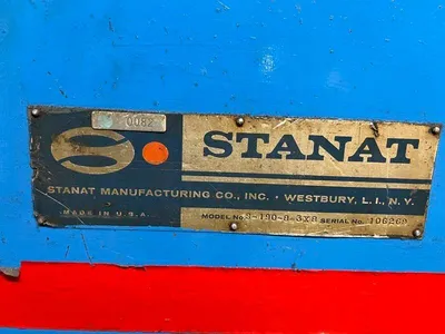 1969 STANAT 8" x 3" s-190 RING SLITTING LINE (14536) SLITTING LINES | Machinery International LLC (48)