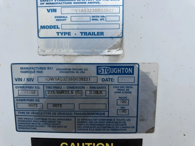 Used 2008 STOUGHTON _UNKNOWN_ Box Trailers Indiana US | Miedema Asset Management Group #1414409