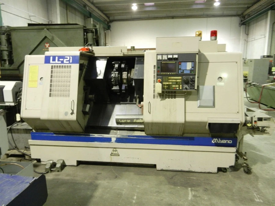 USED CITIZEN MIYANO LL-21 TWIN SPINDLE - TWIN TURRET