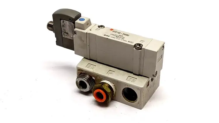Used SMC SY5140-5WOU Solenoid Valves Michigan US | Maverick Industrial Sales #1401542