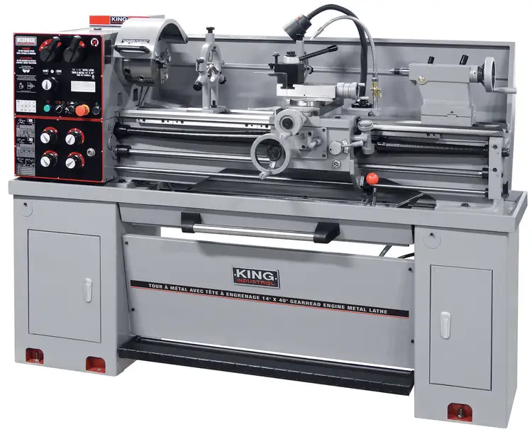 New | in-Stock KING CANADA KC-1440ML-2 Engine Lathes British Columbia CA | Lenmark #255216