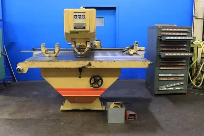 30 Ton STRIPPIT Semi-Automatic Fabricator, Model: Super 30/30