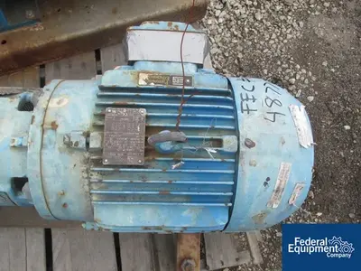 USED Graham Graham Liquid Ring Vacuum Pump, Model 3PV32080/13/43/M, C/S, 75 CFM, 7.5 HP