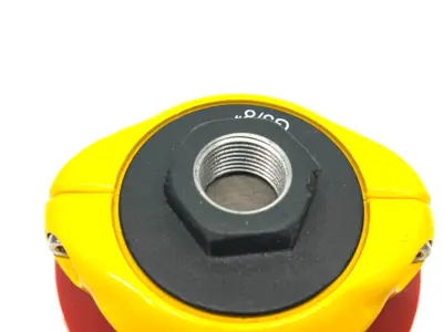 Used PIAB FLAT VACUUM SUCTION CUP RED G3/8" W/ MESH FILTER Vacuum Systems | Maverick Industrial Sales #1107943