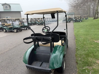 (1) 2017 E-Z-Go golf cart with a Kawasaki gas engine, model 625111G01, does not include Club canopy,...