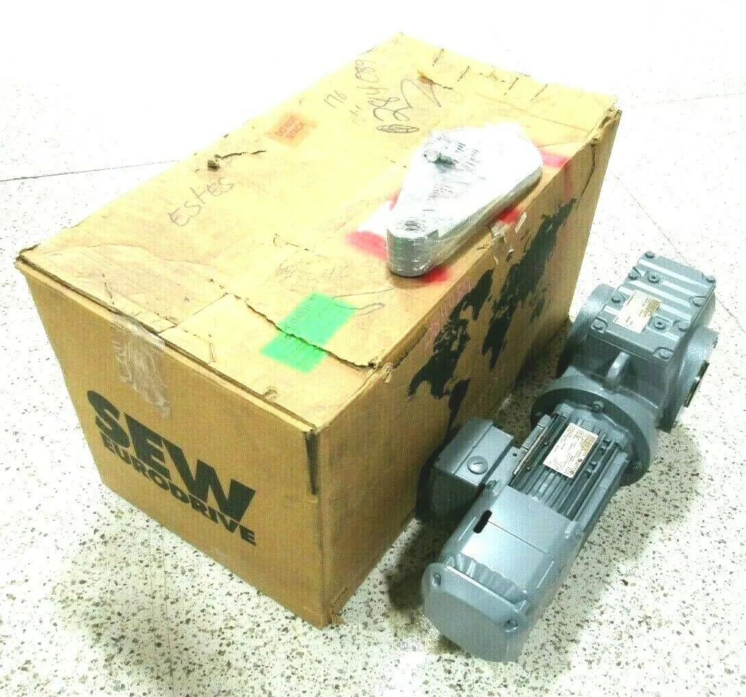 NEW SEW EURODRIVE SA77/T DRN80M4/BE1HR/IS/C GEAR MOTOR SA77TDRN80M4BE1HRISC