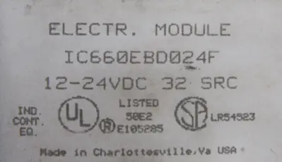 USED GE FANUC IC660EBD024F ELECTRONIC MODULE