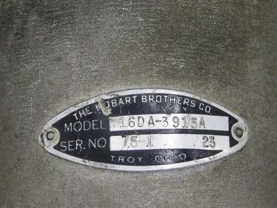 USED HOBART BROTHERS 16DA-3915A