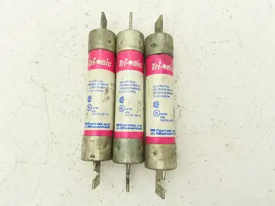Ferraz Shawmut TRS100R Fuse 100A 600VAC 600VDC Lot of 3