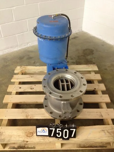 Neles Jamesbury 10"-150 V-Ball Control Valve