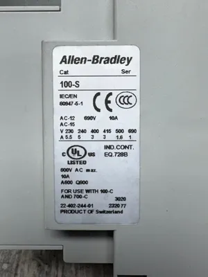 Allen-Bradley 100-C37D10 SER. C Definite Purpose Contactors | ESS Industrial Equipment Sales (11)