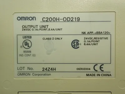 USED OMRON C200HOD219