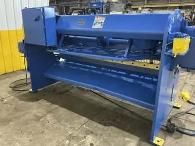 8' X 10 GAUGE CINCINNATI MODEL #1008 MECHANICAL POWER SQUARING SHEAR: STOCK #21094