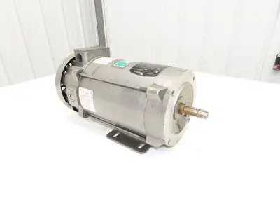 Baldor Reliance CD5319 DC Motor 180V 1Hp 5A 1750 RPM 56C Frame 5/8" Shaft