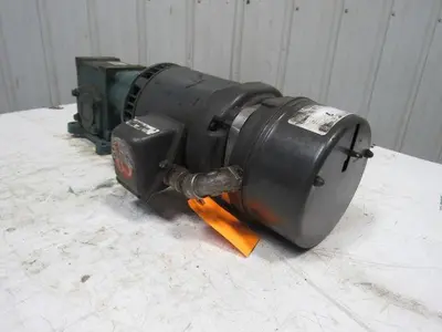 Dodge Tigear #17 1/2Hp Gear Motor Speed Reducer 26:1 Ratio W/Brake