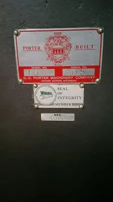 USED PORTER 165