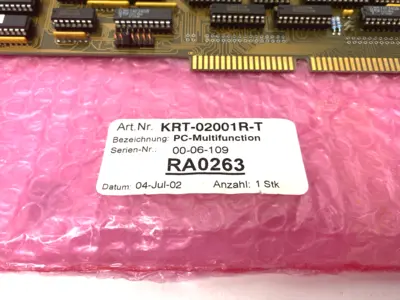 Used F&K Delvotec Wirebonder PC-Multifunction Board 1142 Printed Circuit Boards (PCB) Michigan US | Maverick Industrial Sales #1392473