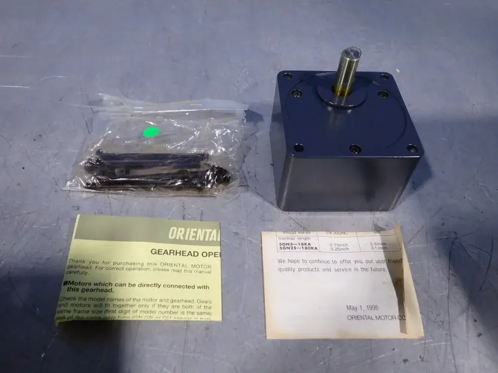 New | in-Stock ORIENTAL MOTOR 5GN30KA Speed Reducers Ohio US | HGR 24 #802882